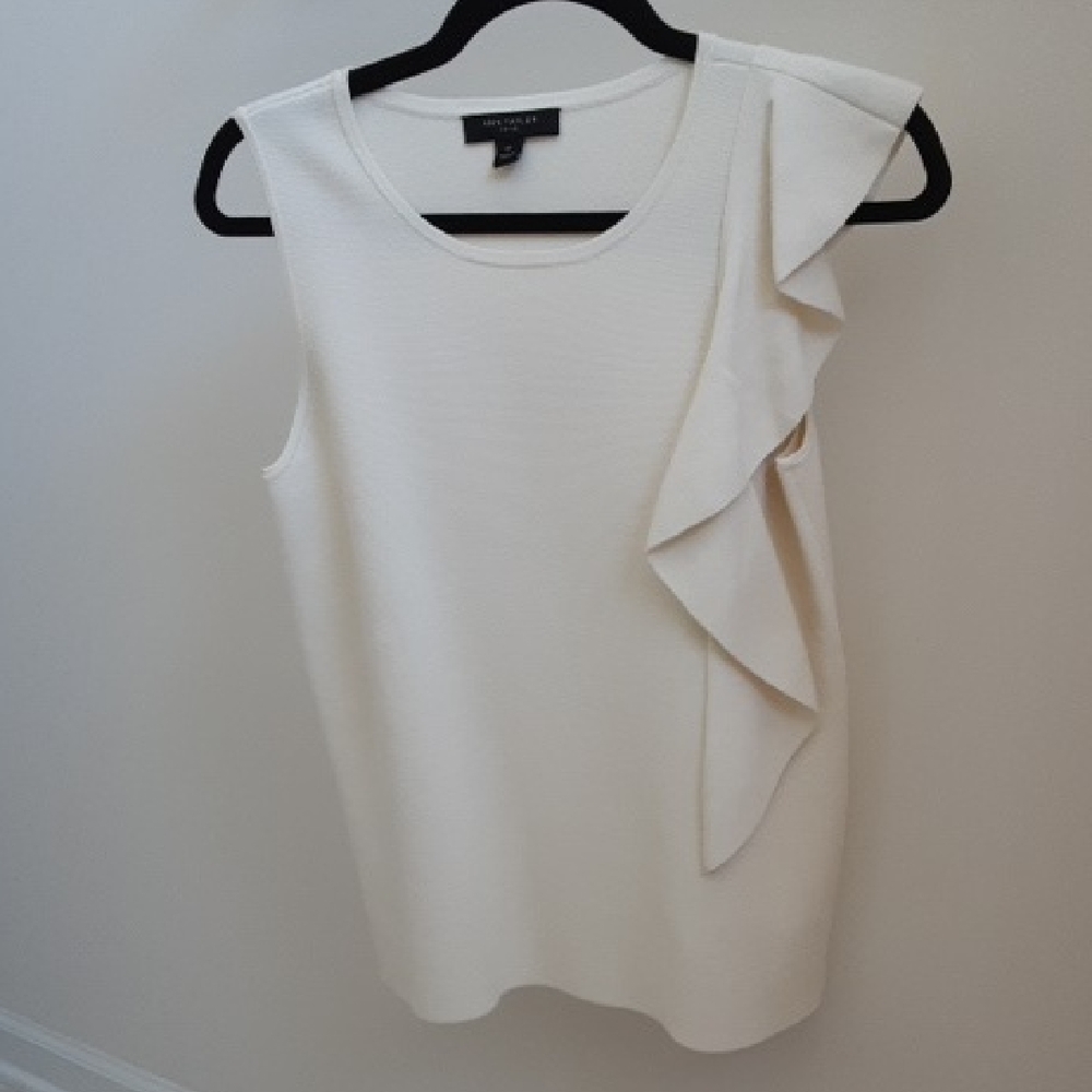 Ann Taylor Cream Knit Top